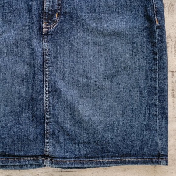 Dickies Straight Denim Skirt 12 - Picture 10 of 15